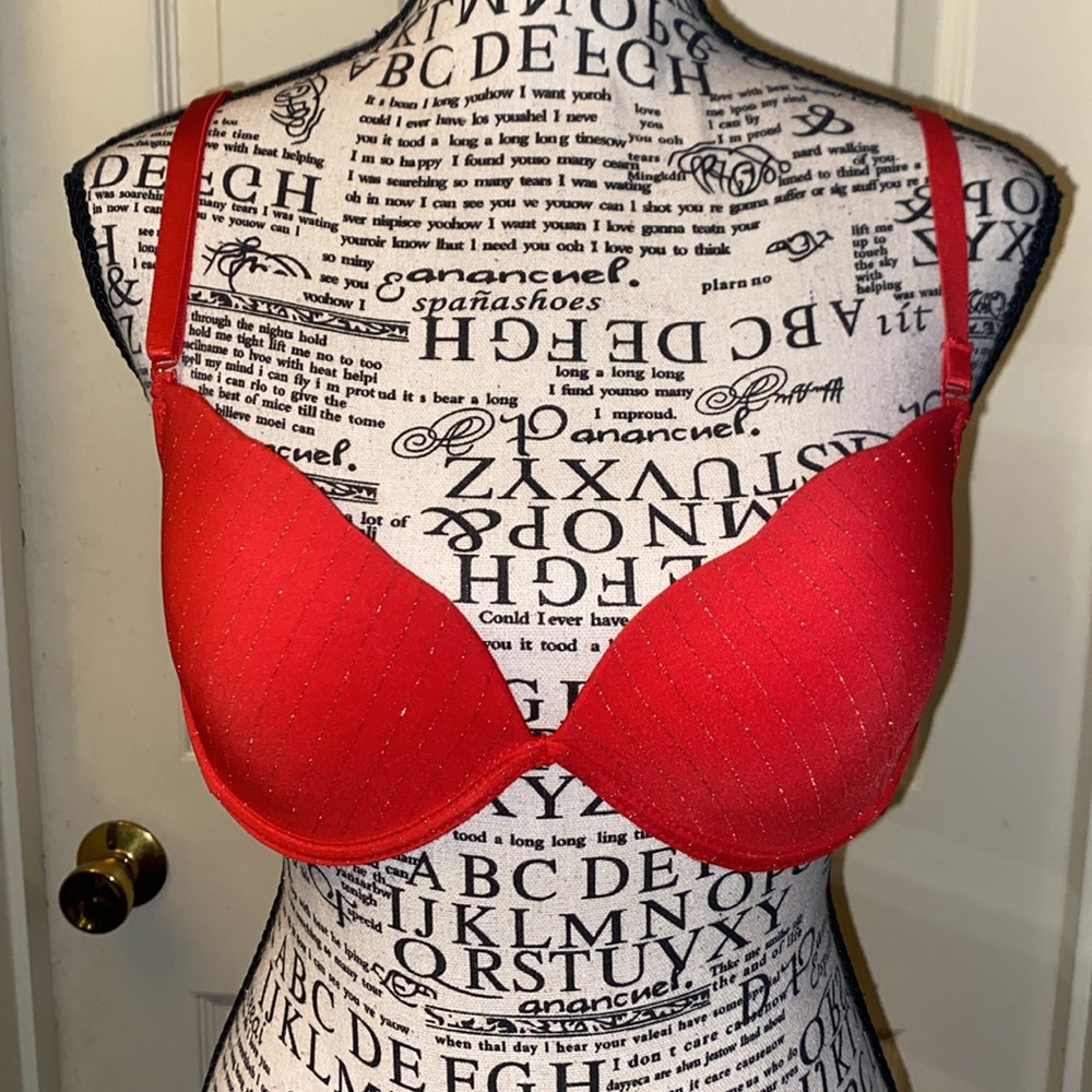 Red bra